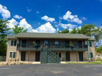 Lucky Horseshoe Cabins Hotel Au Sable Luaran gambar